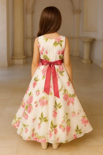 Image of My Lil Princess Baby Girl's A-Line Maxi Dress