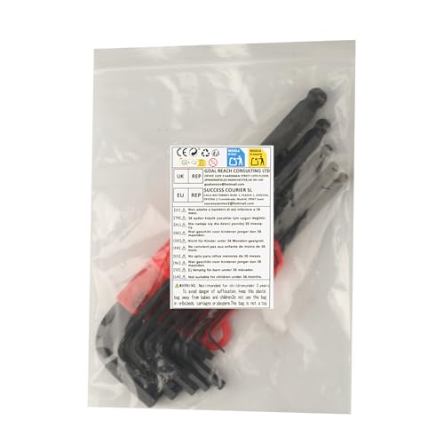 Jiujuda9 13 Pcs Metric Allen Key Set, Long 1.27-10mm Allen Keys Sets for Alan Keys Sets with Ball End Hex Keyss, for Furniture Assembly, Bike Repair, Household DIY 8 Jiujuda9 13 Pcs Metric Allen Key Set, Long 1.27-10mm Allen Keys Sets for Alan Keys Sets with Ball End Hex Keyss, for Furniture Assembly, Bike Repair, Household DIY - Image 8
