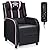 Giantex Gaming Recliner Chair, Racing Style Single Recliner Sofa w/Cushion, Adjustable PU Leather Recliner Home Theater Seat for Living Room by Giantex