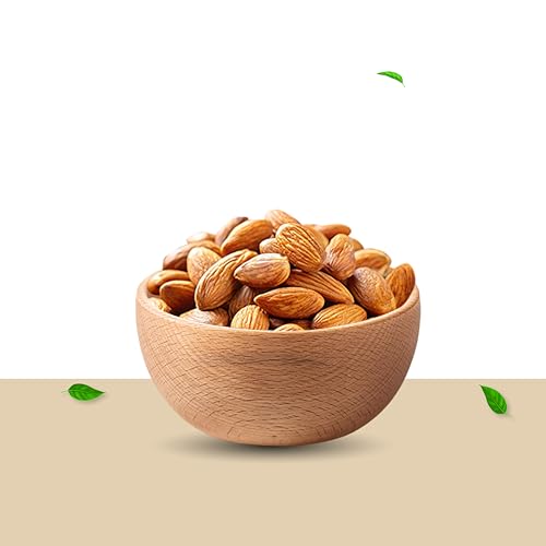 Image of KitchenSmith Jumbo California Almond - Pack of 4 (250gm Each) | Badam Giri, Naturally Sourced Crunchy Badaam & High In Antioxidant | Naturally Sweet & Tasty