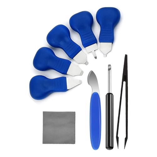 Wisyurt Outil de Remplacement de la Coque, Kit D'Ouverture D'Outils de Retrait et Pinces Anti-Statiques