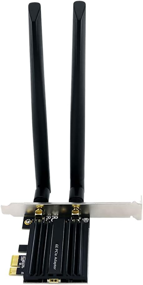 JMT AX210 WiFi6E (802.11ax) Wireless Network Card 2.4G/5G/6GHz Y10 Tri-Band Gigabit Built-in PCIE for Desktop