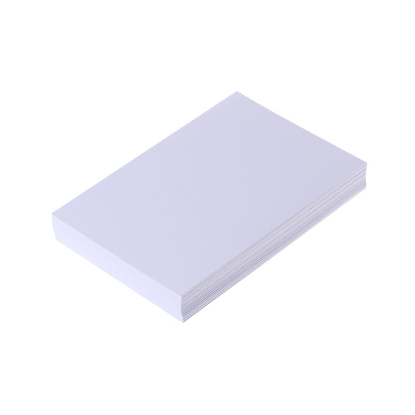 DAVBIR 240 grammi di spessore 8.26x11.7 Double Deck Highlight Art Paper Stampa su due lati impermeabile Carta fotografica vuota for stampa a getto d'inchiostro perfection (Color : 5sheets)