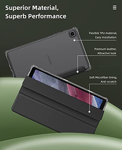Image of MoKo Case Fits Samsung Galaxy Tab A7 Lite 8.7 inch 2021, Black
