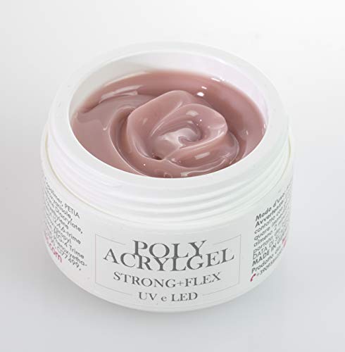 Beauty Space Nails Polyacrylgel Natural UV-Hybrid zwischen Gel und Acryl, Natural Skin - 30 ml – Bild 3