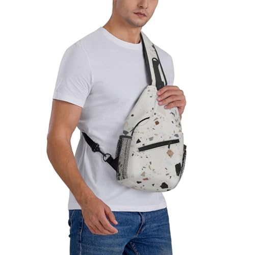 Mochila bandolera urbana negra tamaño único miniatura 7
