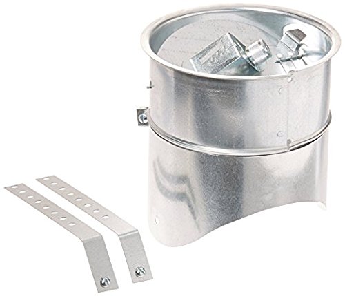 Field Controls Draft Control 8RC with collar 8" RC for oil or coal-fired furnace or boiler heating equipment 8 inch RC