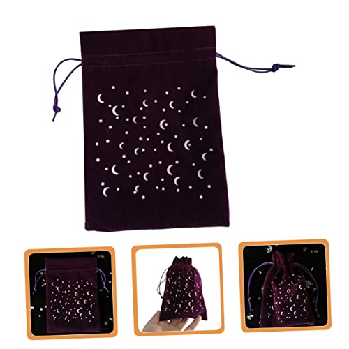 SEWACC Bolsa De Armazenamento De Tarô Cartões De Tarô Com Guia Estrelas Brilhantes Adesivos Estético