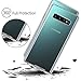 Casetego Compatible with Galaxy S10 Plus Case,360 Full Body Two Piece Slim Crystal Transparent Case with Built-in Screen Protector for Samsung Galaxy S10 Plus,Clear