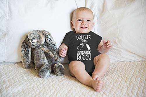 Belle Homie Daddy's Drinking Buddy - Funny Baby Essentials Bodysuit - Infants Outfit Newborn Unisex Rompers3