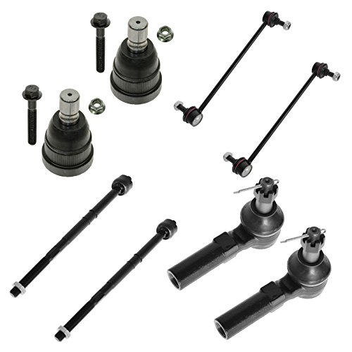 8 Piece Front Steering & Suspension Kit Sway Links Tie Rods Ball Joints for SUV