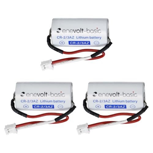 enevolt basic CR-2/3AZ SH384552520 専用 住宅用火災警報器 互換 交換用電池 火災報知器 CR-2/3AZ 3V リチウム電池 防災 災害 (3個)