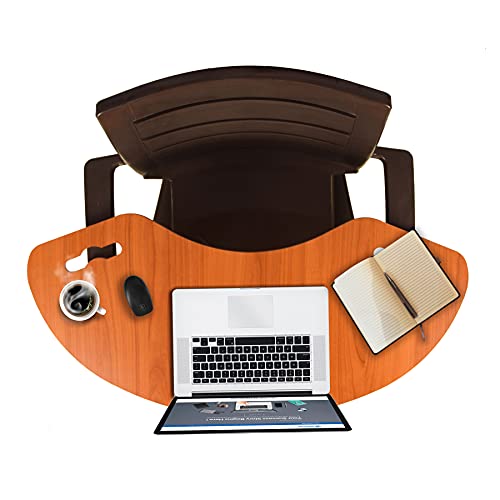 Nexat Study Pad Cum Multipurpose Board – (RED – 2 Side Pre Laminated Waterproof MDF Wooden) Size 78 X 36 CM (Use on Chair) as Study Pad or Writing Pad. (RED)