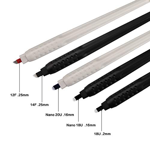 10pcs-Disposable-Microblading-Manual-Pen-with-Needle-and-Cap-Permanent-Makeup-18-U-Blades-02MMdisposable-blister-package