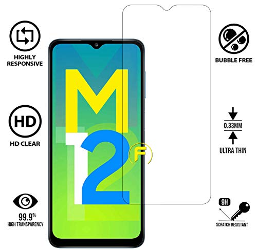 Image of FIRST MART Screen Protector for Samsung Galaxy M12, M02s,F12, F02s, M32 (6.5 Inches) with Easy Installation Kit | Crystal Clear, Case Friendly Coverage, Ultra Thin Flexible Fiber Guard