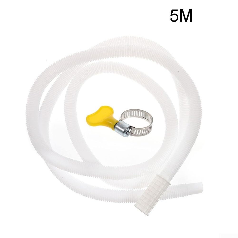 Tubo di prolunga universale del， Tubo flessibile di ingresso dell'acqua for scarico lavatrice e condizionatore d'aria, lunghezza 25 m(5M)