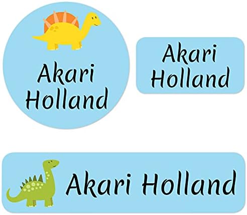 105 Pcs Personalized Labels for Kids School Supplies Waterproof, Custom  Name Stickers Kids Labels for Water Bottles, Lunch Boxes, Travel