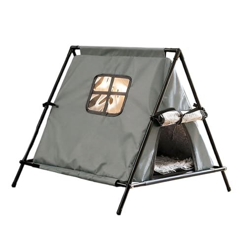 Heavy-Duty Thermal Tent Weatherproof Oxford & Spacious Design for Year-Round Portables Cats Tent for Various Weather