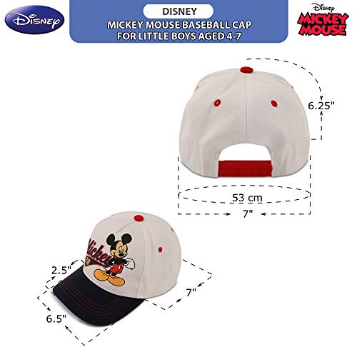 Image of Disney Little Boys' Mickey Mouse Cotton Baseball Cap