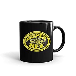 Dodge Super Bee Black Mug – 11 oz