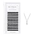 ACTROL YY Eyelashes Extension Lashes Black C Curl 0.07mm 8mm Lash Volume Extension Easy Fans Y Shaped Premade Soft Eyelashes Supply(C-0.07mm, 8mm)