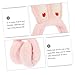 Veemoon Soft Rabbit Ear Ear Muffs for Boy Girl Plush Material Safe Comfortable for Boys and Girls Great for Christmas