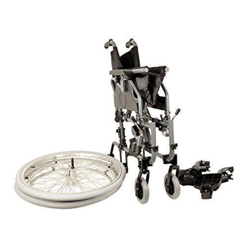 Carrozzina GIMA King in alluminio con seduta 46