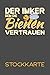Produktbild Der Imker dem die Bienen vertrauen - Stockkarte: Einfache Stockkarte mit 120 Seiten tabellarische Aufzeichnungsvorlagen zum Dokumentieren und Nachvollziehen