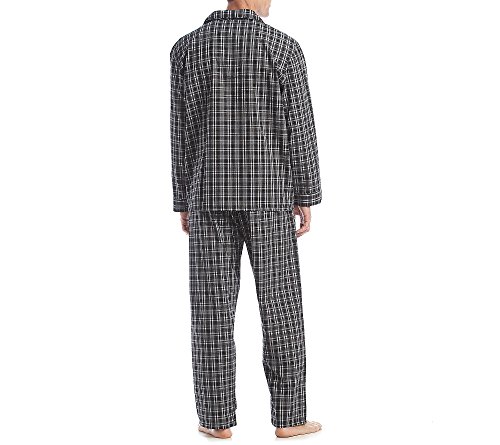 Hanes Men's Woven Plain-Weave Pajama Set2
