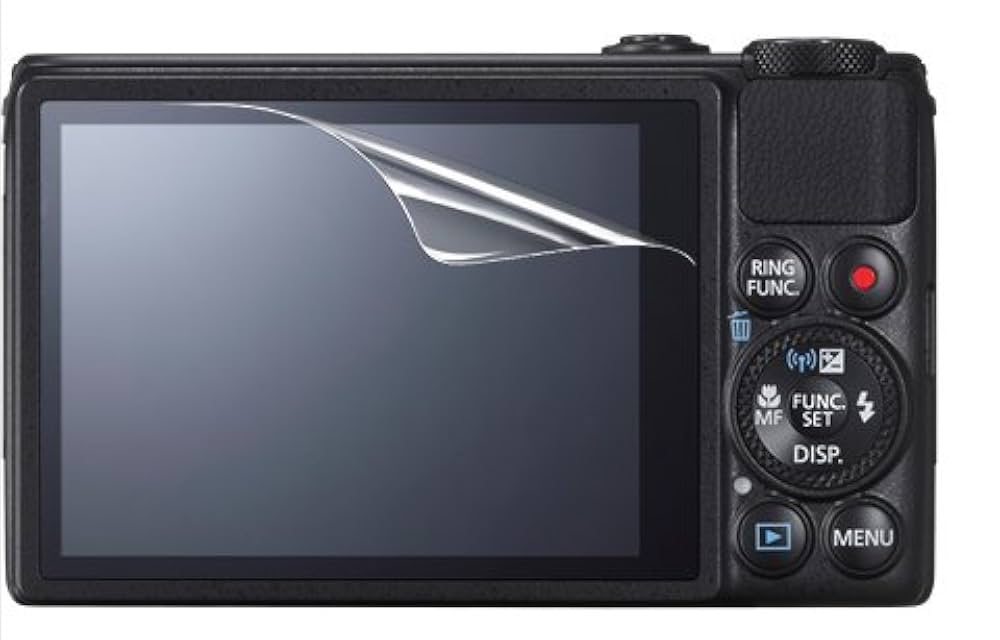 Canon S120 コンパクトデジタルカメラ　保護フィルム付き Amazon | 【高光沢】Canon PowerShot S120/S110用 指紋防止 高
