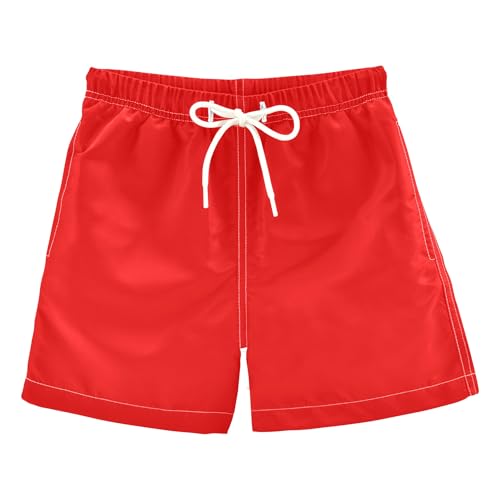 Boys Swim Trunks Summer Drawstring Toddler Swim Board Shorts Quick Dry Little Boys Bathing Suit Beach Hawaii Vacation 2T-16