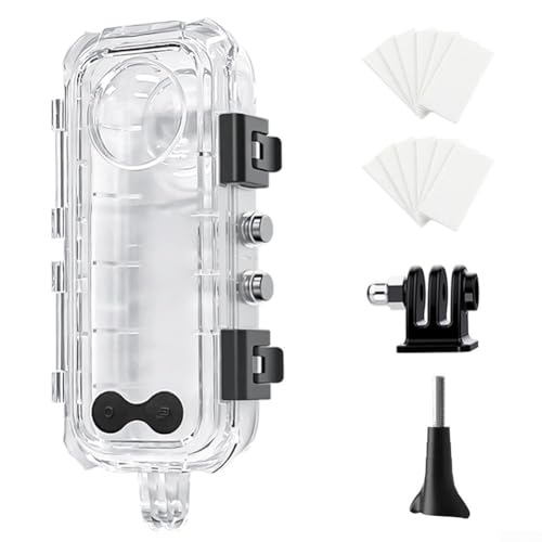 60M Dive Case Per Insta360 X5, Custodia Subacquea Impermeabile Per Insta360, Cassa In Vetro Temperato Con Inserto Antiappannamento