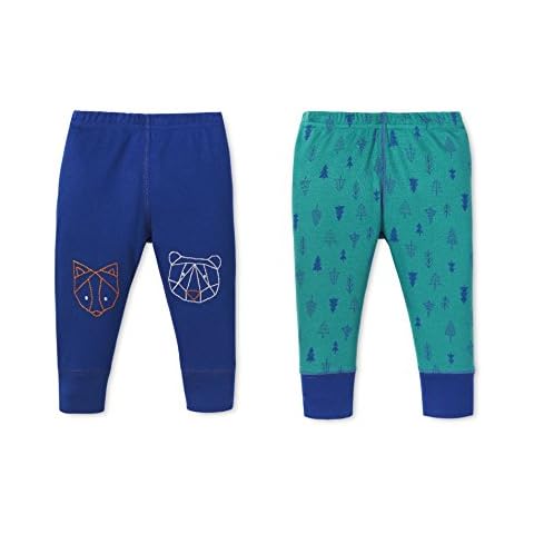 LAMAZE Baby Boys' Organic Pants 2 Pack Cover