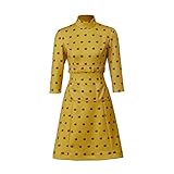 LoliMiss Fantastic Mr Fox Cosplay Mrs Costume Dress (L, Yellow)