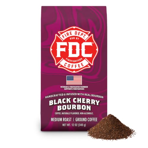 Fire Department Coffee Black Cherry Bourbon...