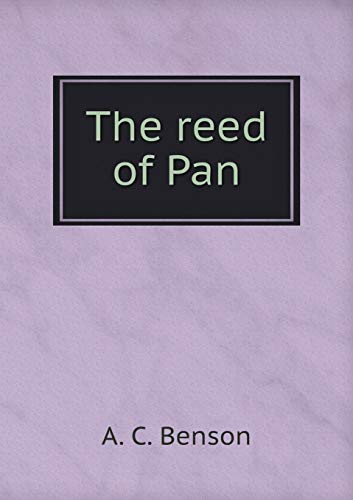 The reed of Pan 5519477906 Book Cover