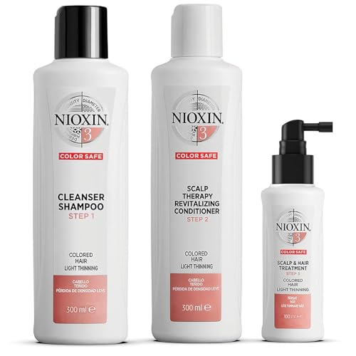 Nioxin System 3 Hair System Kit for Colored Hair with Light Thinning