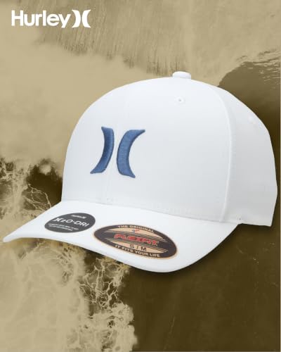 Image of Hurley Men's Caps - One & Only Flexfit Baseball Cap - Fitted Hats for Men (S-XL)