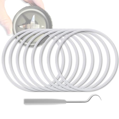Juegos de 8 juntas con gancho para licuadora 250W Magic Bullet miniatura 1