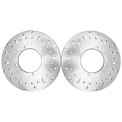 M Mati 2 Pcs Front Brake Disc Rotor For Polaris Sportsman Ranger Magnum Ace Atp Trail Blazer Boss 325 330 400 425 500 570 700 800 5244314 #TOP4