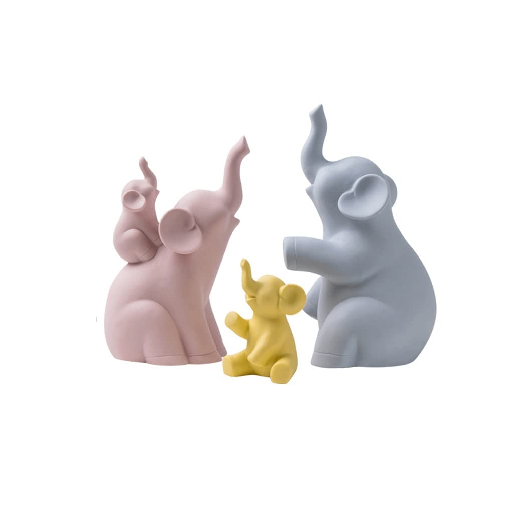 Elefantes de cerámica infantiles para decorar la habitación de niños
