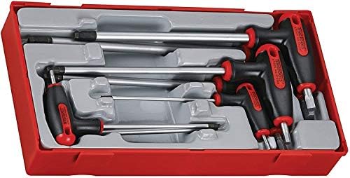 Teng TTHEX7Metric Hex T-Handle Drivers (7 Pieces)