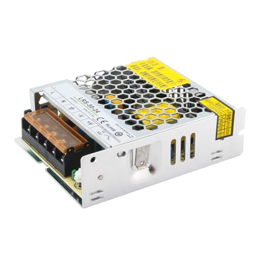 Alimentation à découpage CA-CC LRS-50-24 pour stabiliser la tension de votre automatisme