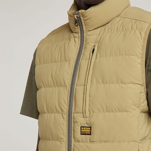 Miniatura 5 de G-Star Para Hombre Chaleco Foundation Liner, Verde Ensis Green D24277-D518-6057 , S