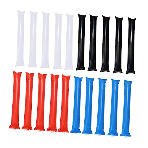 INOOMP 48pcs Inflatable Cheering Stick Noisemaker for Concerts Sports Events and Celebrations Lightweight Durable for Parties
