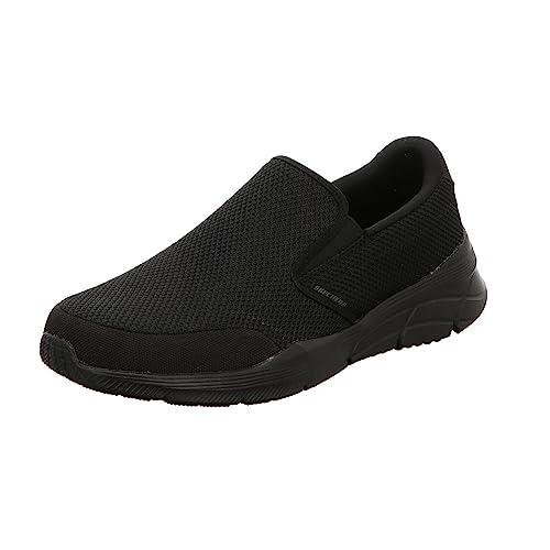 Skechers Equalizer 4.0 KRIMLIN, Basket Homme, Black, 42 EU