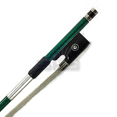 PAITITI 4/4 Carbon Fiber Violin Bow with Mongolian horsehair