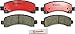 Brembo P10055N Premium Ceramic Rear Disc Brake Pad Set GMC OE# 88964197