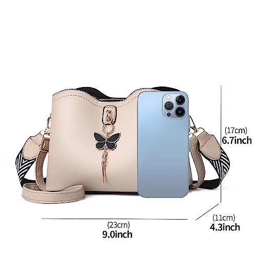 Image of Xiaoyu Small Crossbody Bags for Women Fashion Purses for Teenage Girls Lightweight Handbags Shoulder Bag