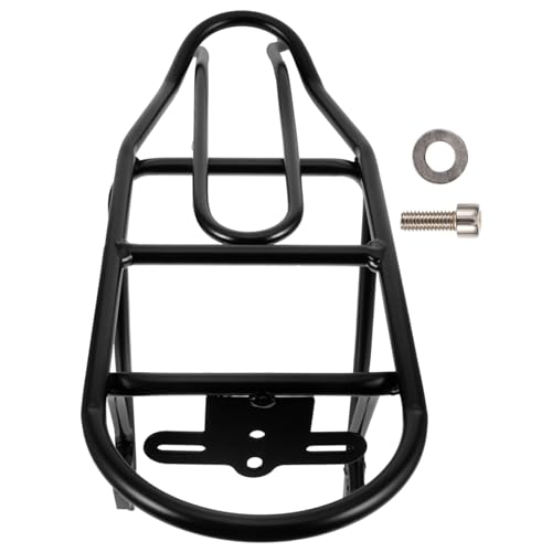 Abaodam Bike Rear Rack for Mountain and Folding Bicycles Durable Easy Installation for Carrying Cargo and Passengers Brake Compatible